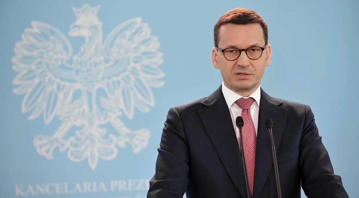 Mateusz Morawiecki o pożarach śmieci: złapać byka za rogi i wyeliminować patologię