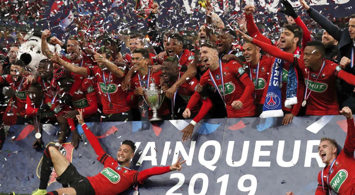Puchar Francji: Rennes z trzecim triumfem w historii. Paris Saint-Germain pokonane po rzutach karnych