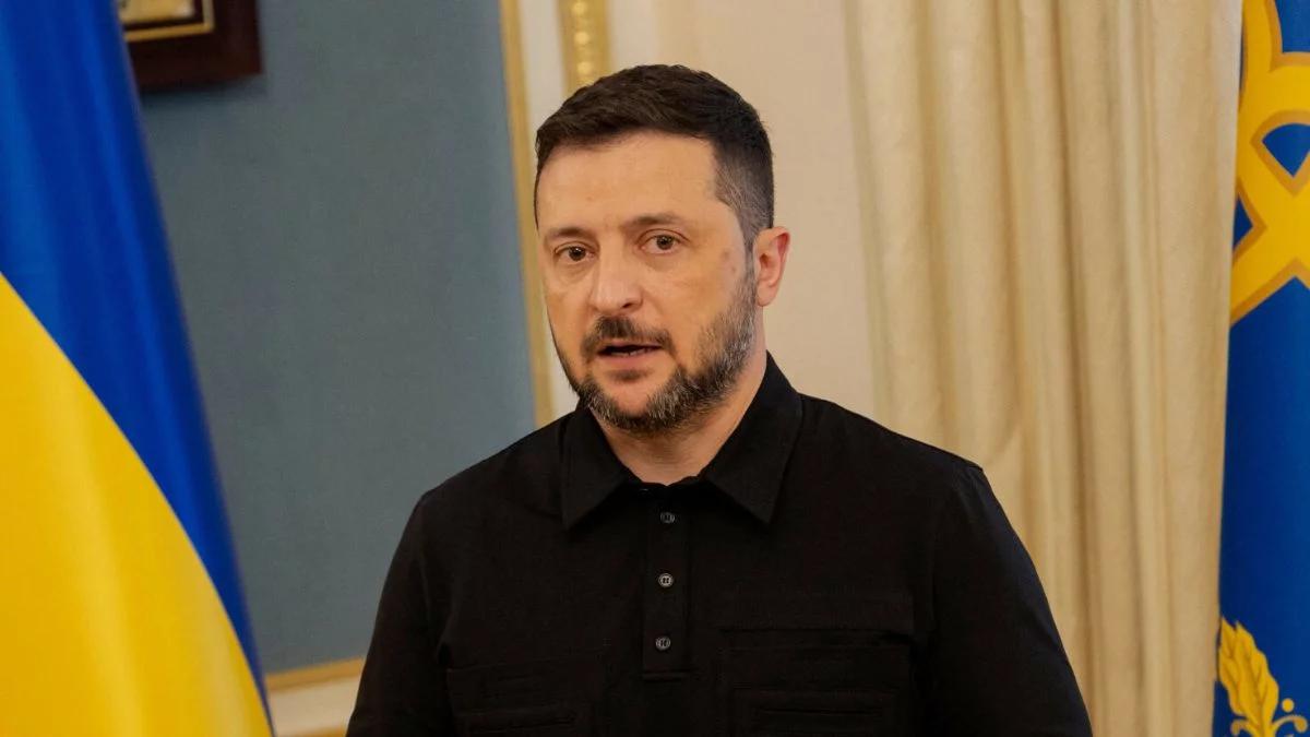 Zełenski: Ukraina zestrzeliła 92 drony, które leciały do Polski