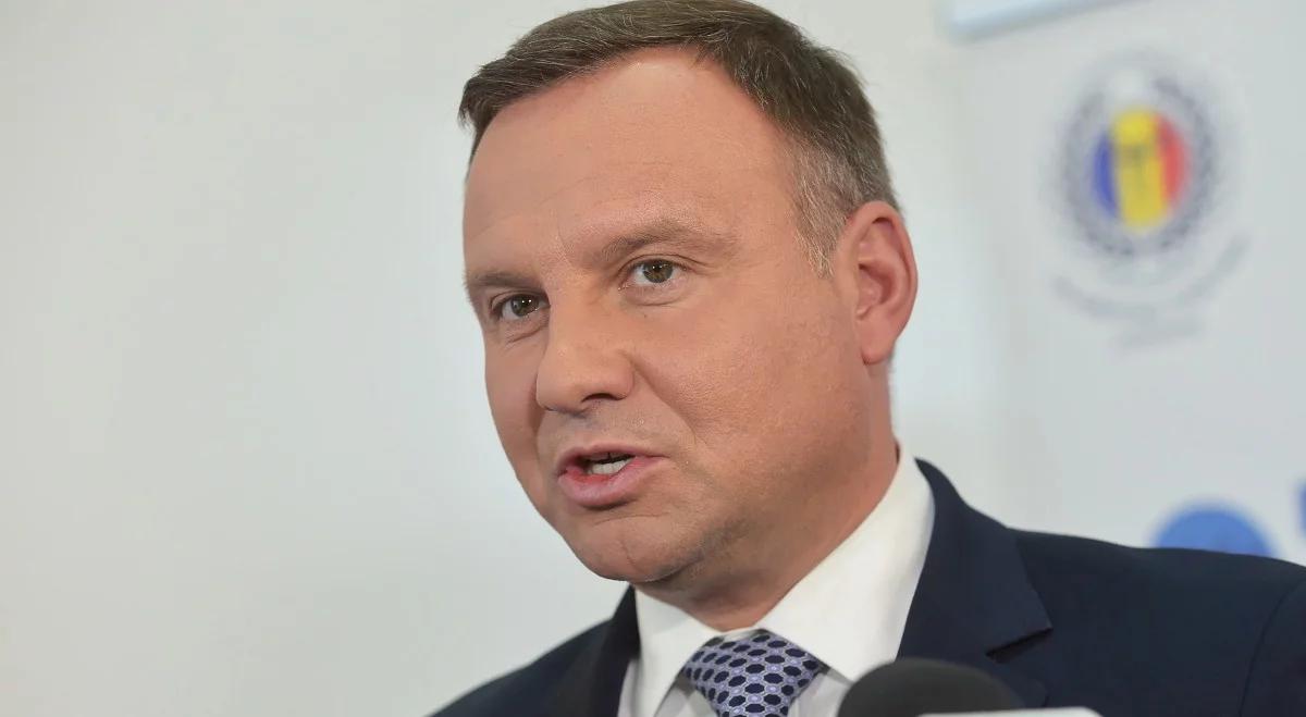 Andrzej Duda w Białym Domu. "Mamy wspólne interesy z USA"