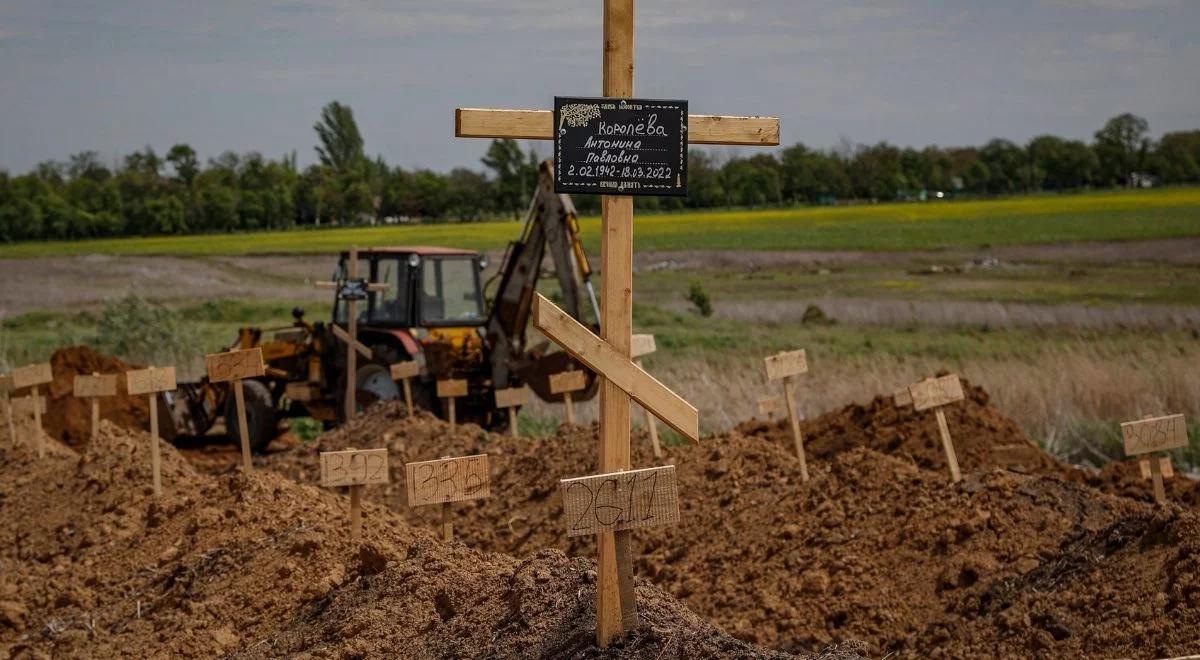 W Mariupolu może być dużo więcej ofiar. Mer miasta: Rosjanie chowają zabitych w masowych grobach