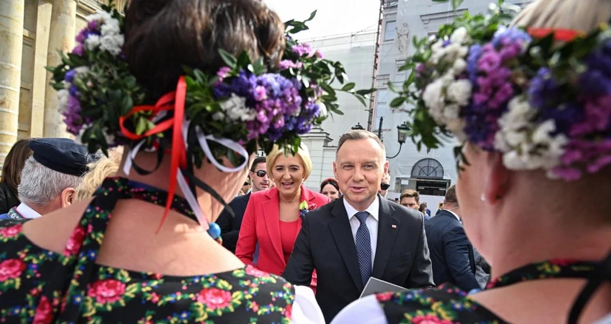 Prezydent Andrzej Duda liderem zaufania. Spadek Trzaskowskiego