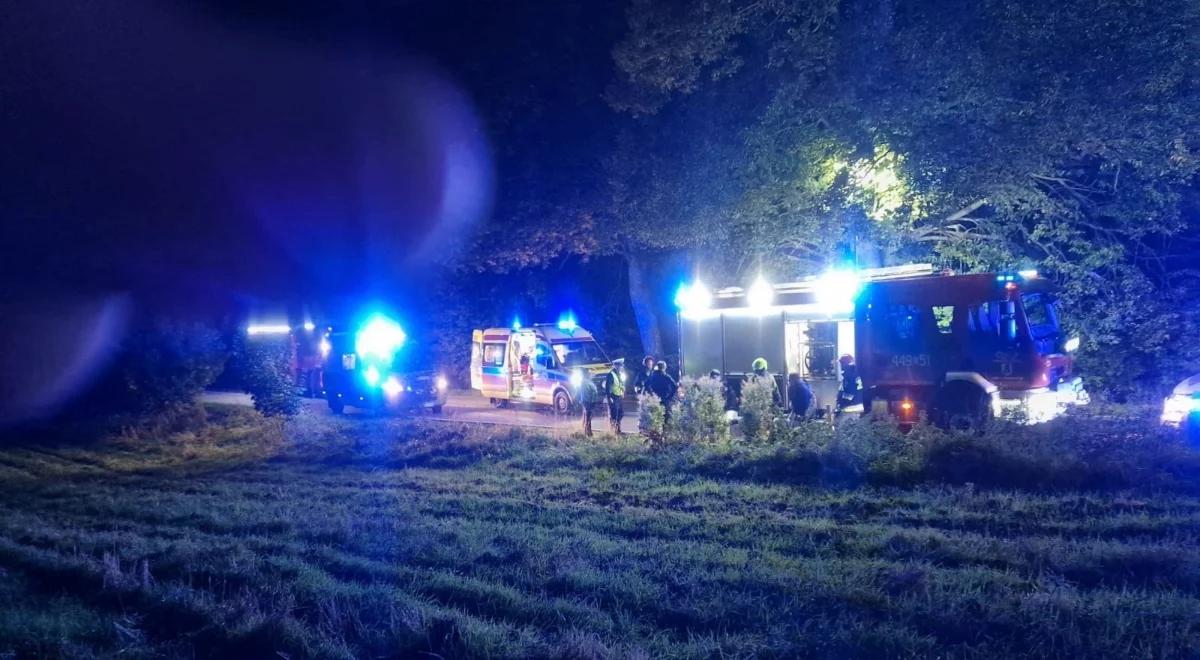 Łebieńska Huta. Samochód wjechał w grupę nastolatków. Jest ofiara śmiertelna