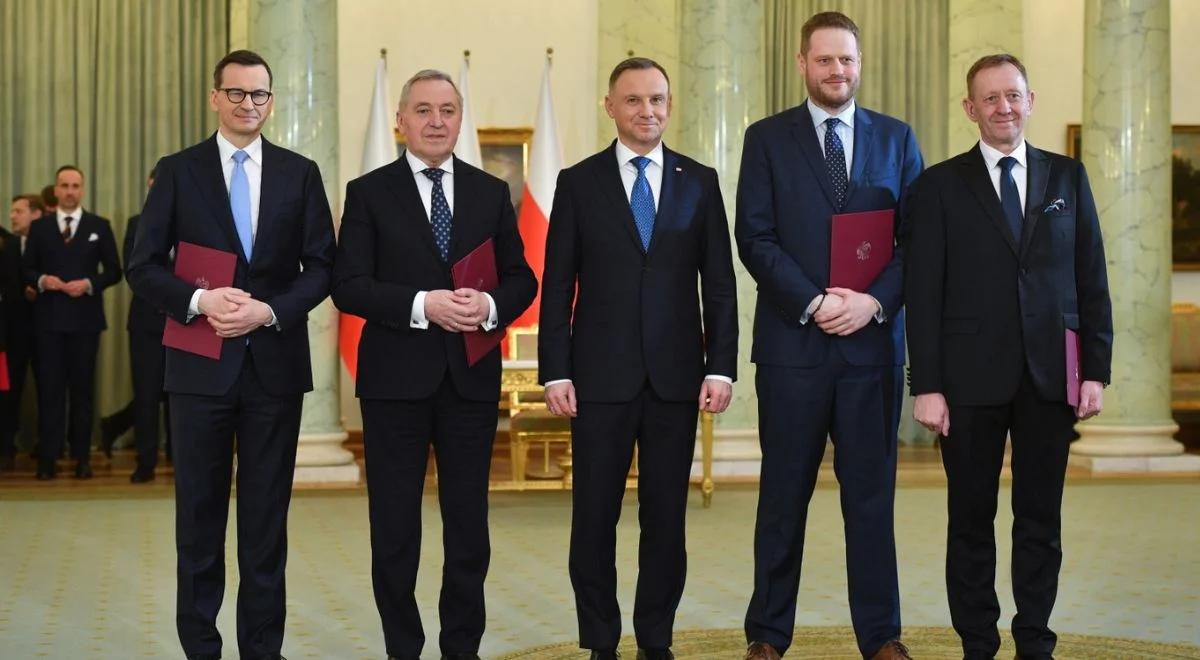 Prezydent Andrzej Duda dokonał zmian w rządzie. Robert Telus i Janusz Cieszyński nowymi ministrami