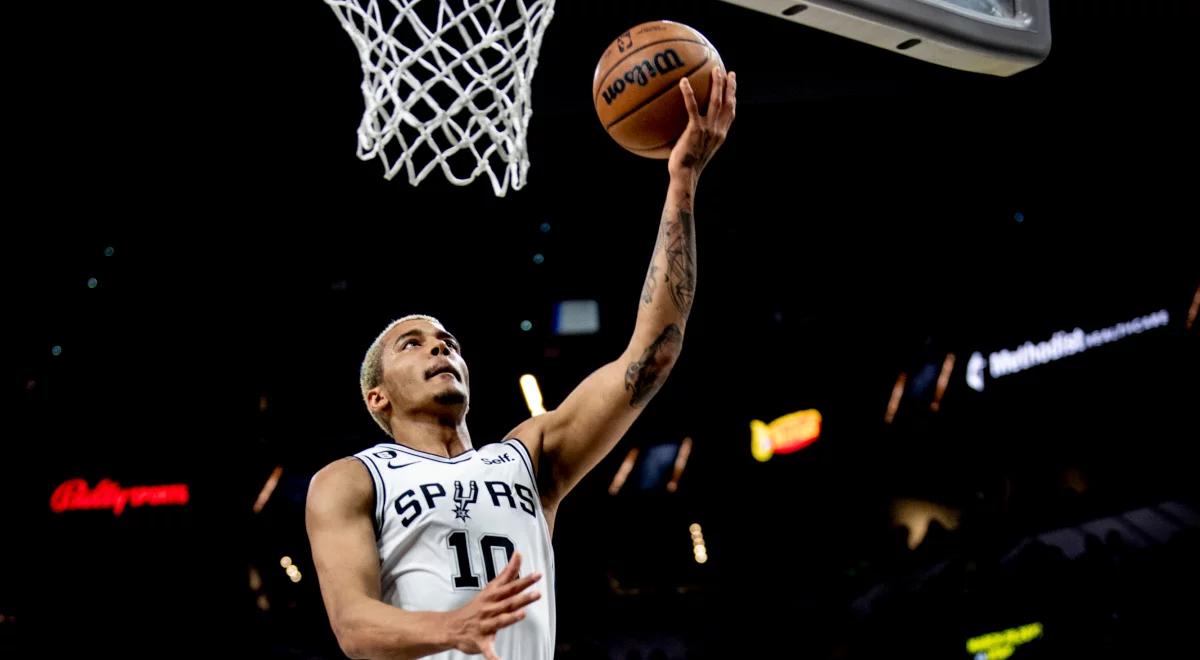 NBA: szósta porażka San Antonio Spurs. 14 punktów Sochana