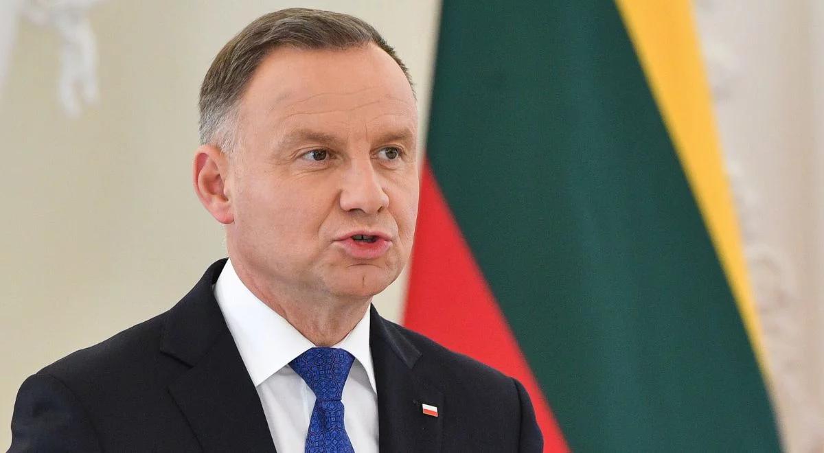 Prezydent Duda: Ukraina nie potrzebuje żadnej drogi wstępnej, by przystąpić do NATO