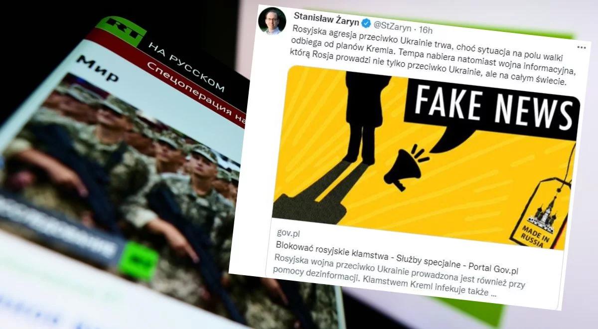 Nasila się rosyjska propaganda. Żaryn: coraz mocniej wspiera ją też przekaz chiński