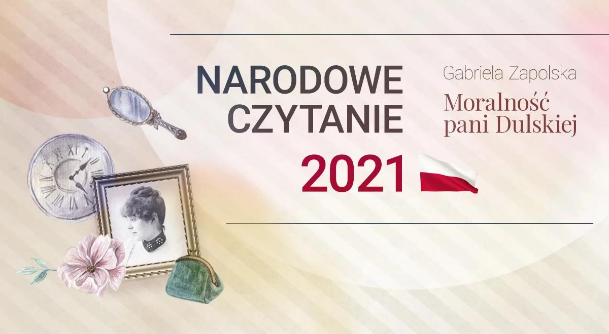 W sobotę Narodowe Czytanie 2021. Aktorzy przeczytają "Moralność pani Dulskiej"