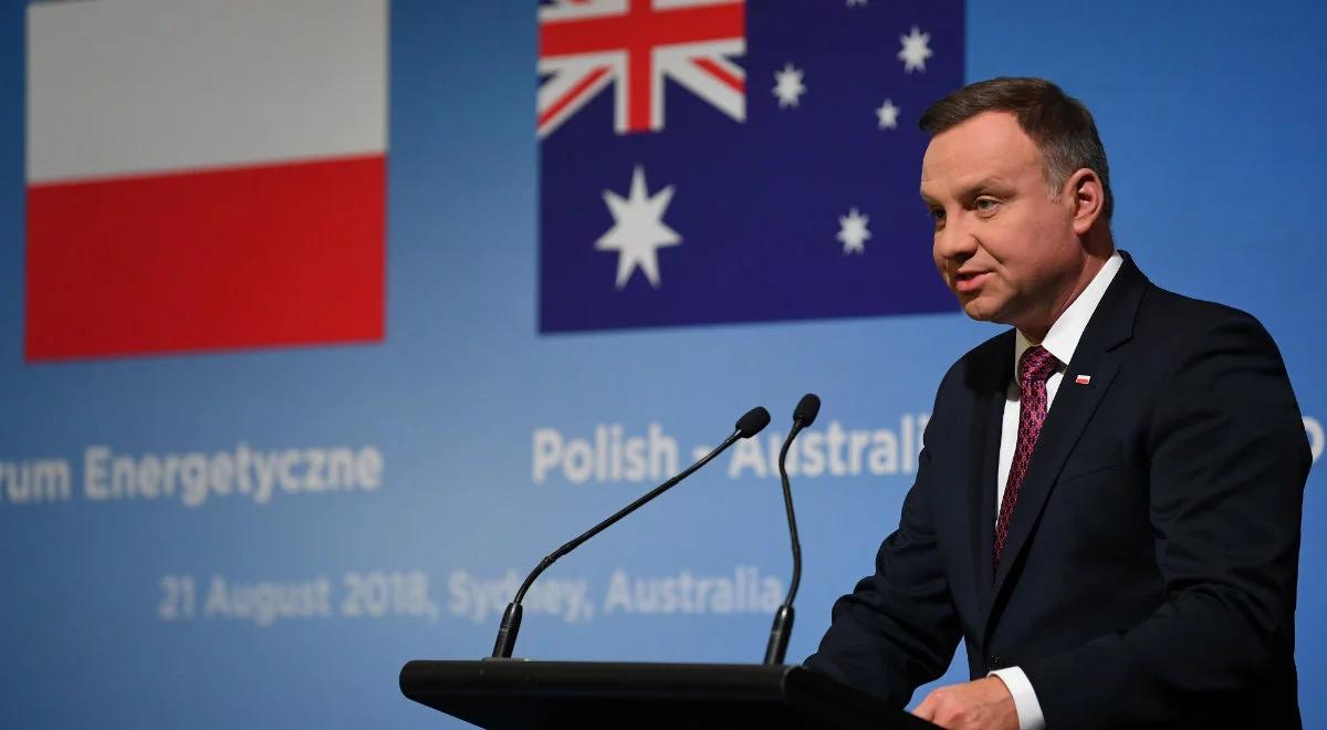 Prezydent w Sydney: sprawa australijskich fregat nie jest zamknięta