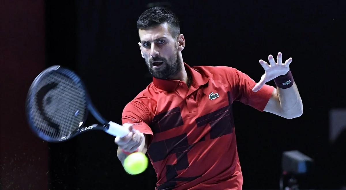 ATP Finals. Novak Djoković wycofał się z turnieju. "Przepraszam wszystkich"