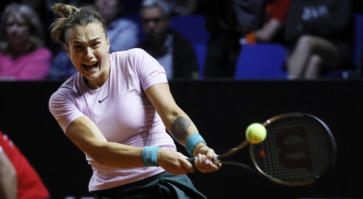 WTA Stuttgart: Aryna Sabalenka rzuciła wyzwanie Idze Świątek. "Za wszelką cenę"