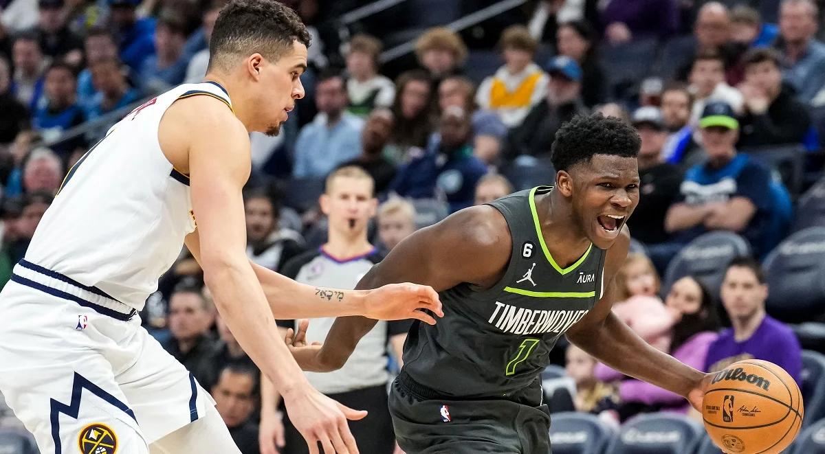 NBA: osłabieni Nuggets przegrywają z Timberwolves. Grizzlies nie wykorzystali potknięcia liderów