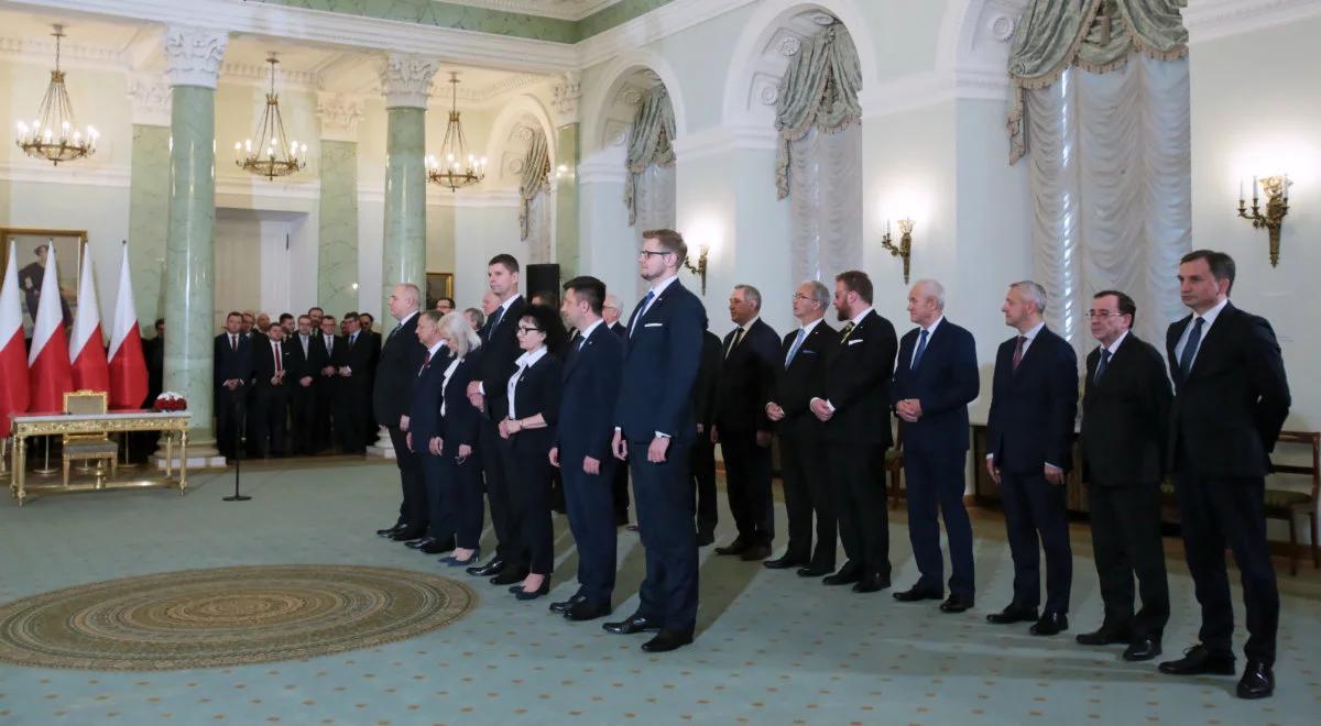 Wręczono nominacje nowym ministrom