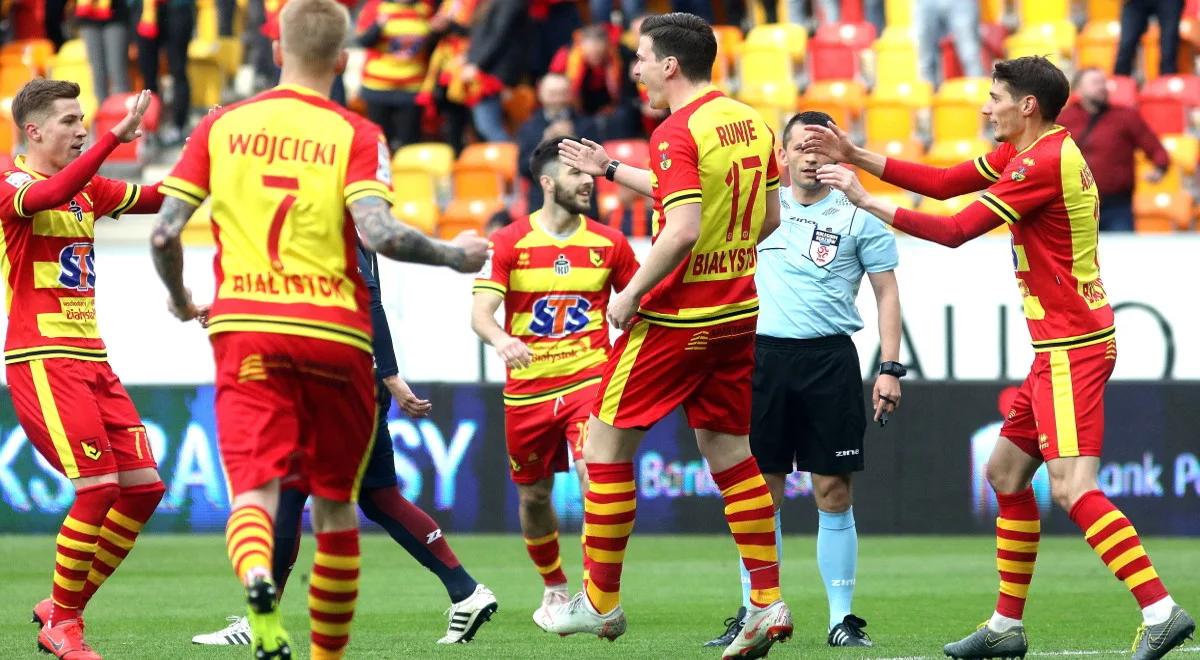 Ekstraklasa: sześć bramek w Białymstoku. Jagiellonia lepsza od Pogoni 