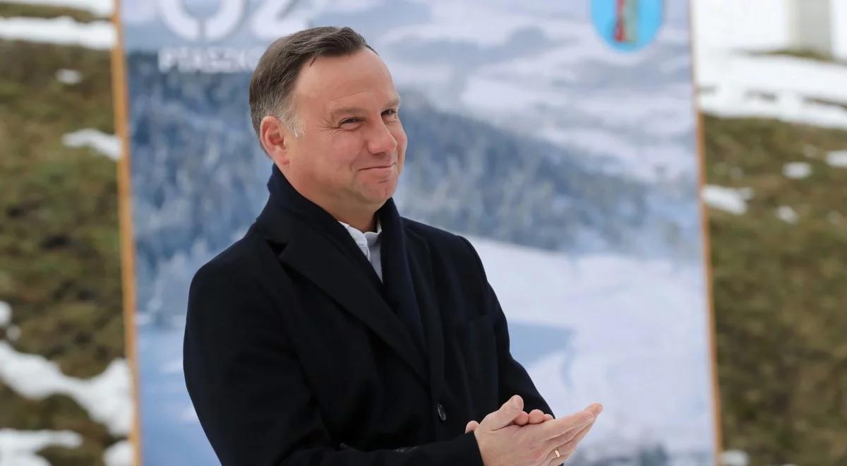 Prezydent: można cieszyć się sportem i zmagać się z samym sobą, pokazując wolę zwycięstwa