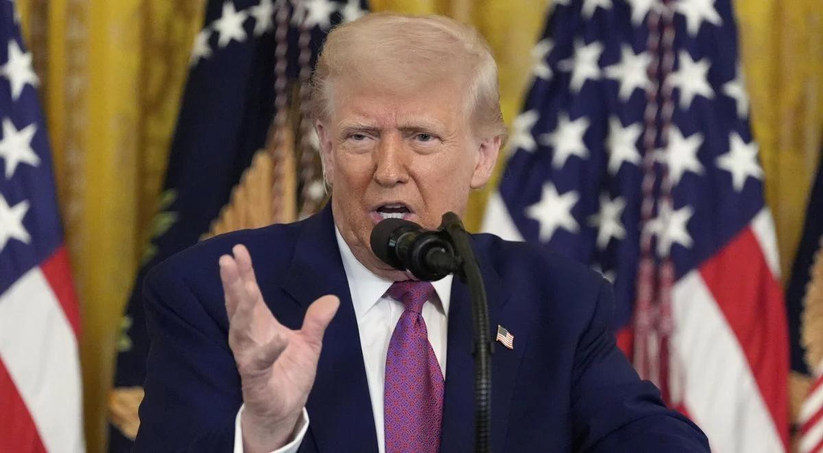 Trump ostrzega Iran. "Odpowiemy z niespotykaną siłą"