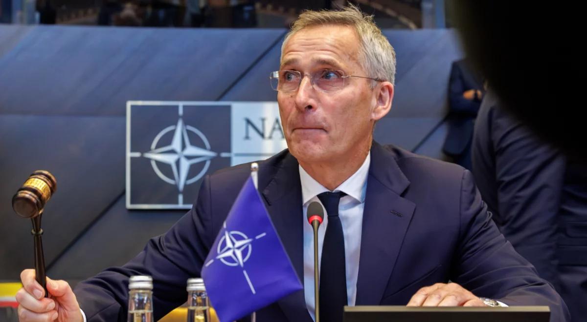 Spotkanie szefów MSZ państw NATO. Stoltenberg: potwierdzono determinację we wspieraniu Ukrainy na jej drodze do Sojuszu