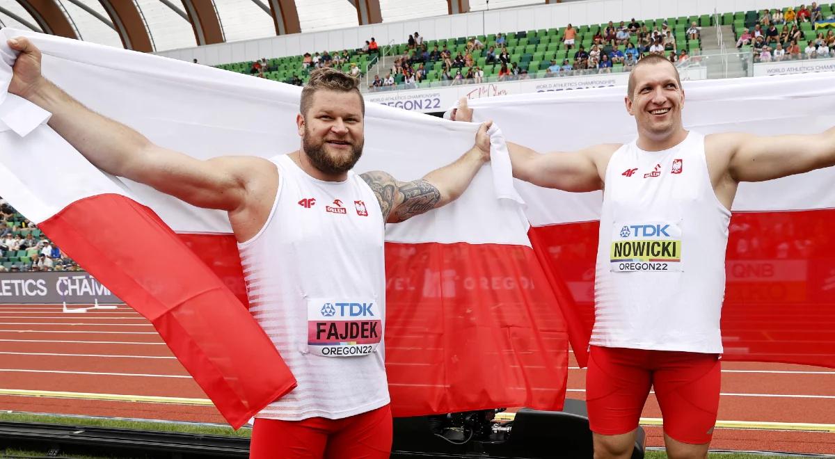 Lekkoatletyczne MŚ Eugene 2022: Paweł Fajdek i Wojciech Nowicki bezkonkurencyjni w kosmicznym konkursie 