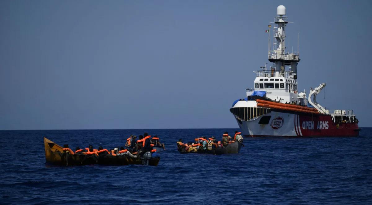 Lampedusa. Przewróciły się dwie łodzie z migrantami. Nie żyje co najmniej 20 osób