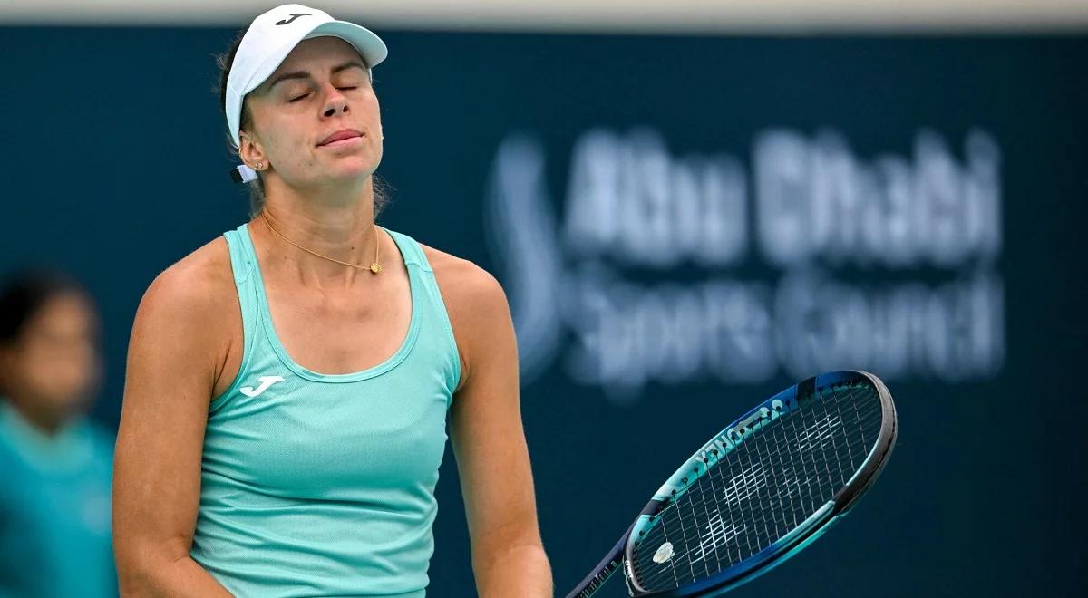 WTA Dubaj. Magda Linette odpadła także w deblu. Tie-break nie poszedł po jej myśli