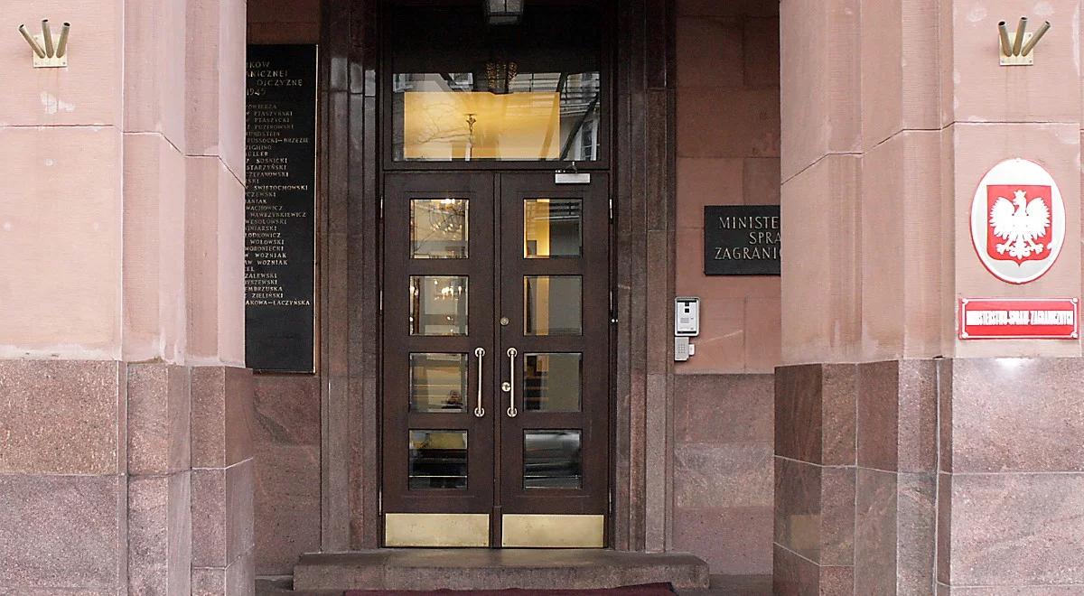 Rosja wydala pięciu polskich dyplomatów. Jest reakcja polskiego MSZ