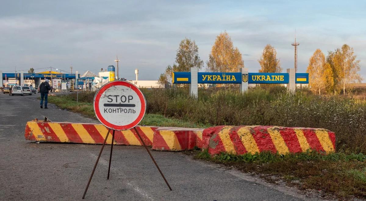 Zamknięte przejścia na granicy z Rosją i Białorusią. Ukraiński rząd podjął decyzję