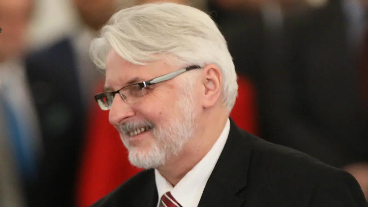 Witold Waszczykowski w USA. Minister otworzy nowy konsulat