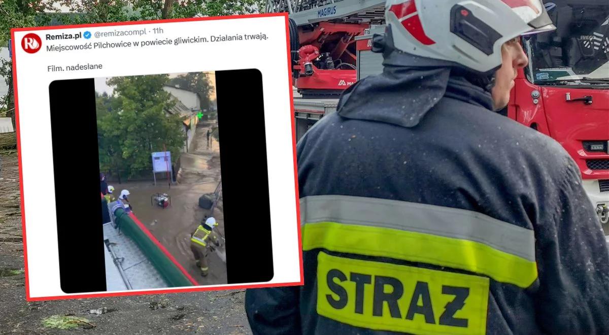 Burze przeszły przez Polskę. Ponad 400 interwencji straży pożarnej