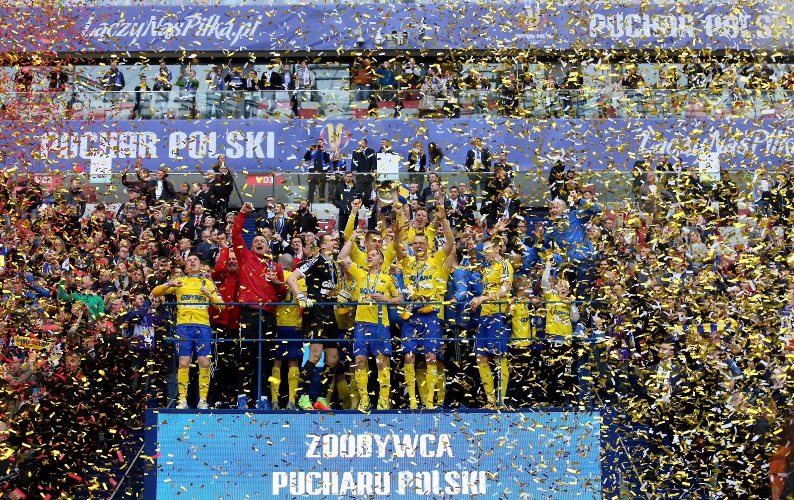 Arka Gdynia zdobyła Puchar Polski. "Emocji nie brakowało"