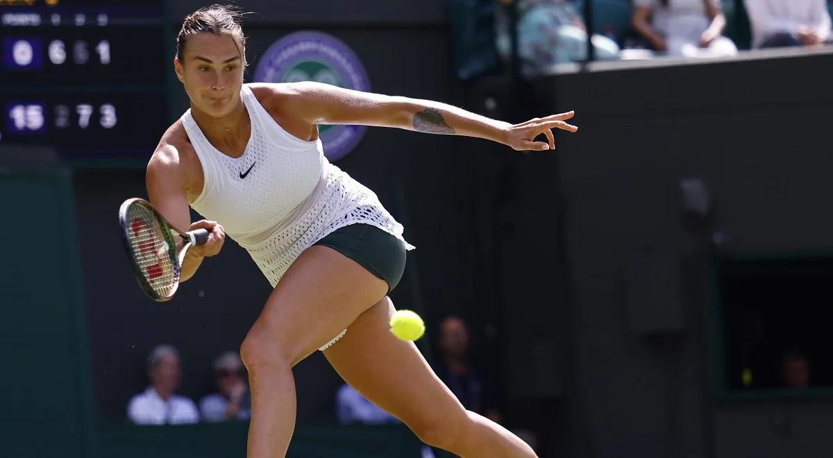 Wimbledon 2023: Aryna Sabalenka awansowała do 3. rundy, ale oddała seta. Trudna przeprawa Białorusinki