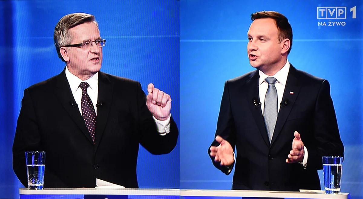 Wybory prezydenckie 2015: Komorowski kontra Duda. Pierwsza debata za nami