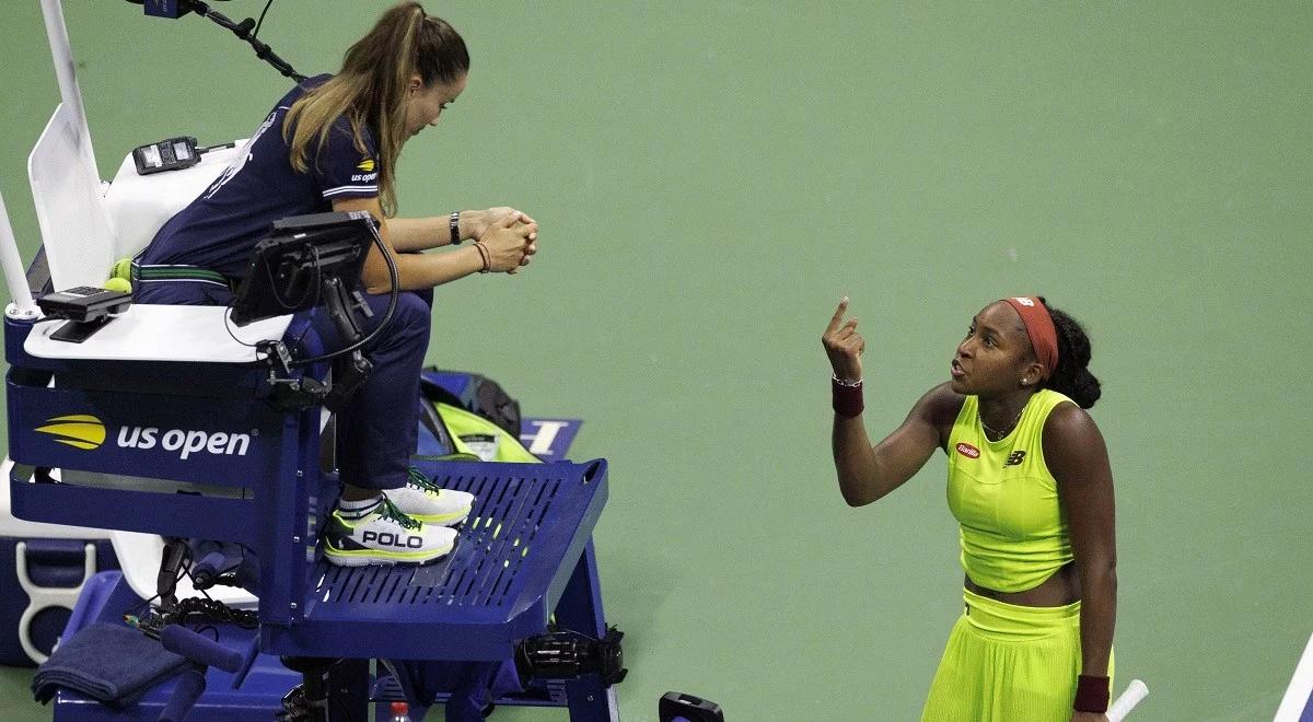 US Open: trzysetowy rollercoaster w Nowym Jorku. Cori Gauff nie wytrzymała: ona nigdy nie jest gotowa [WIDEO]