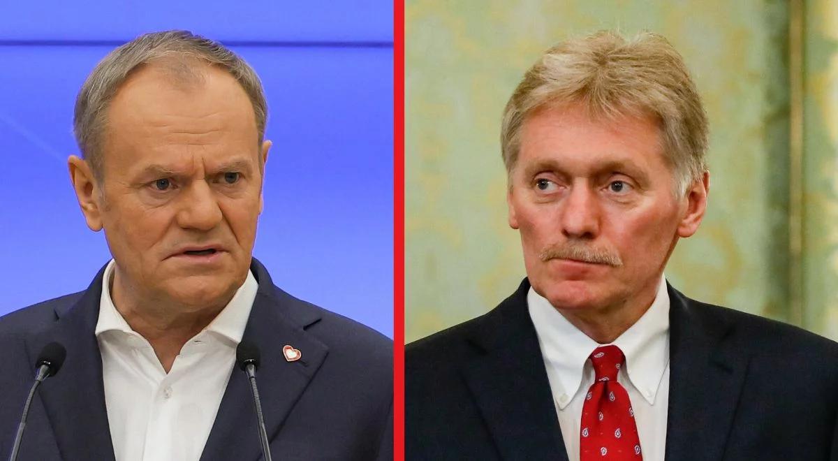 Tusk mówił o aktach terroru Rosji. Jest reakcja Kremla