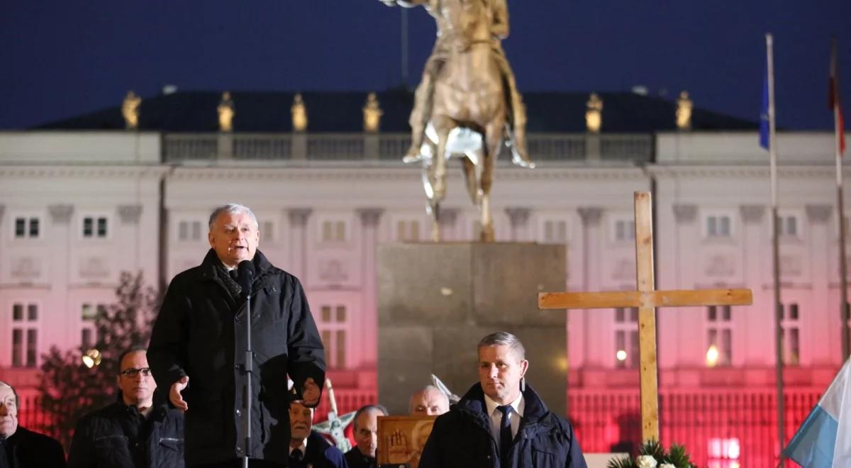 Jarosław Kaczyński: przyjdzie klęska tych, którzy nienawidzą, Polska zwycięży