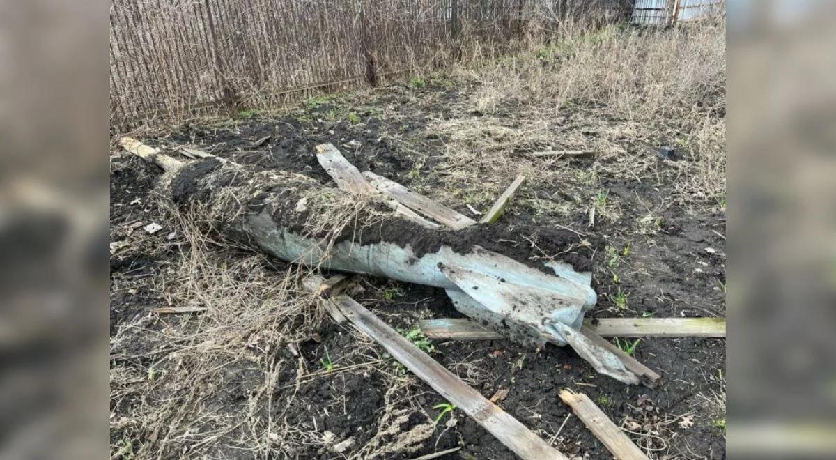 Na Donieck spadła bomba. Omyłkowo zrzucili ją Rosjanie, chcieli obwinić Ukrainę