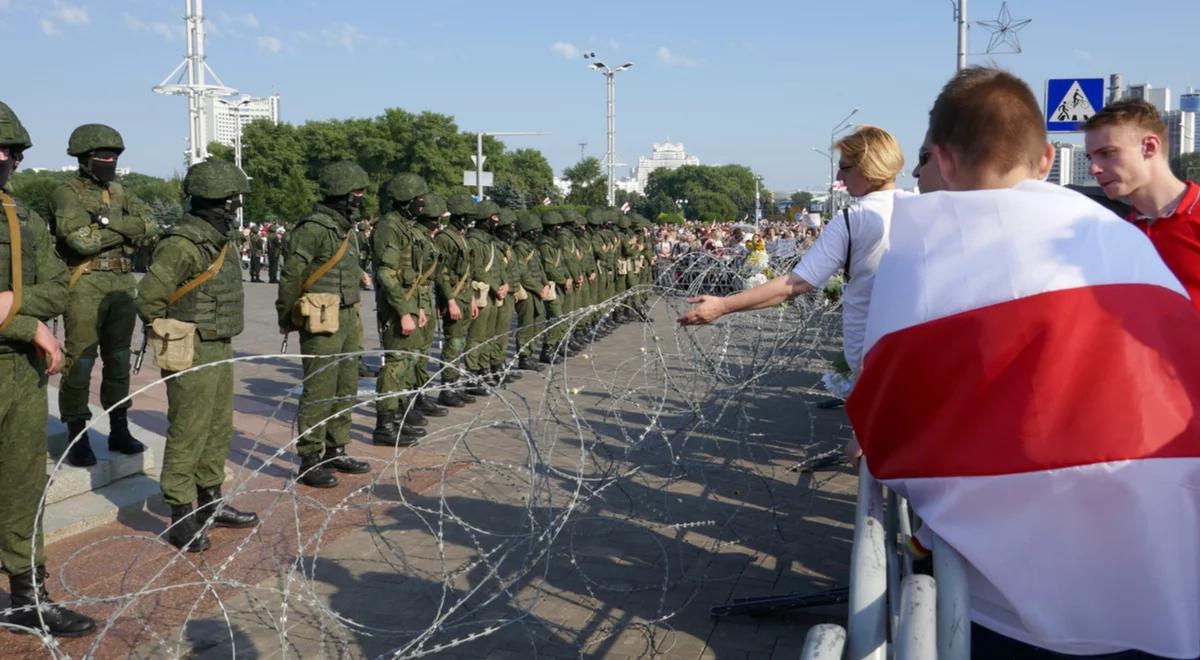 "Zmieniła się sytuacja, przełomem były wybory w 2015 roku". Leszek Szerepka o protestach na Białorusi