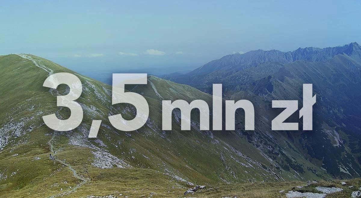 Ile trafi na remont szlaku wzdłuż grani Tatr Zachodnich?