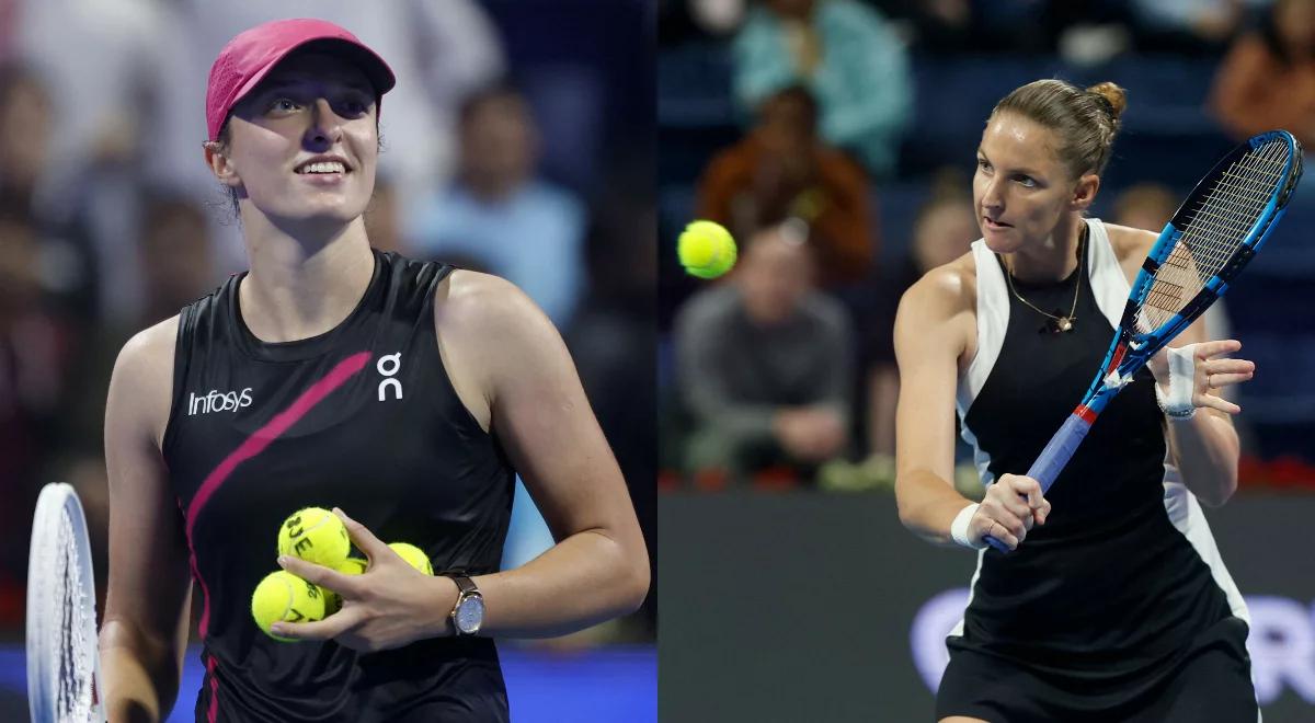 WTA Doha: Iga Świątek - Karolina Pliskova. Rywalka Polki w świetnej formie. Polka zagra o finał! 