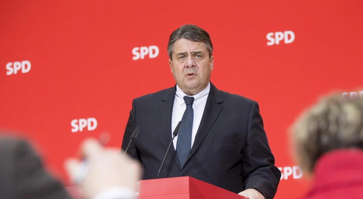 Media: szef MSZ Niemiec Sigmar Gabriel odrzuca polskie roszczenia reparacyjne