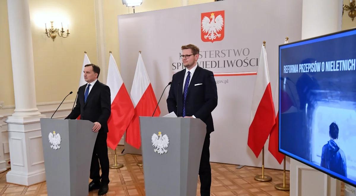 Reforma przepisów ws. nieletnich. Rząd przyjął projekt ustawy resortu sprawiedliwości