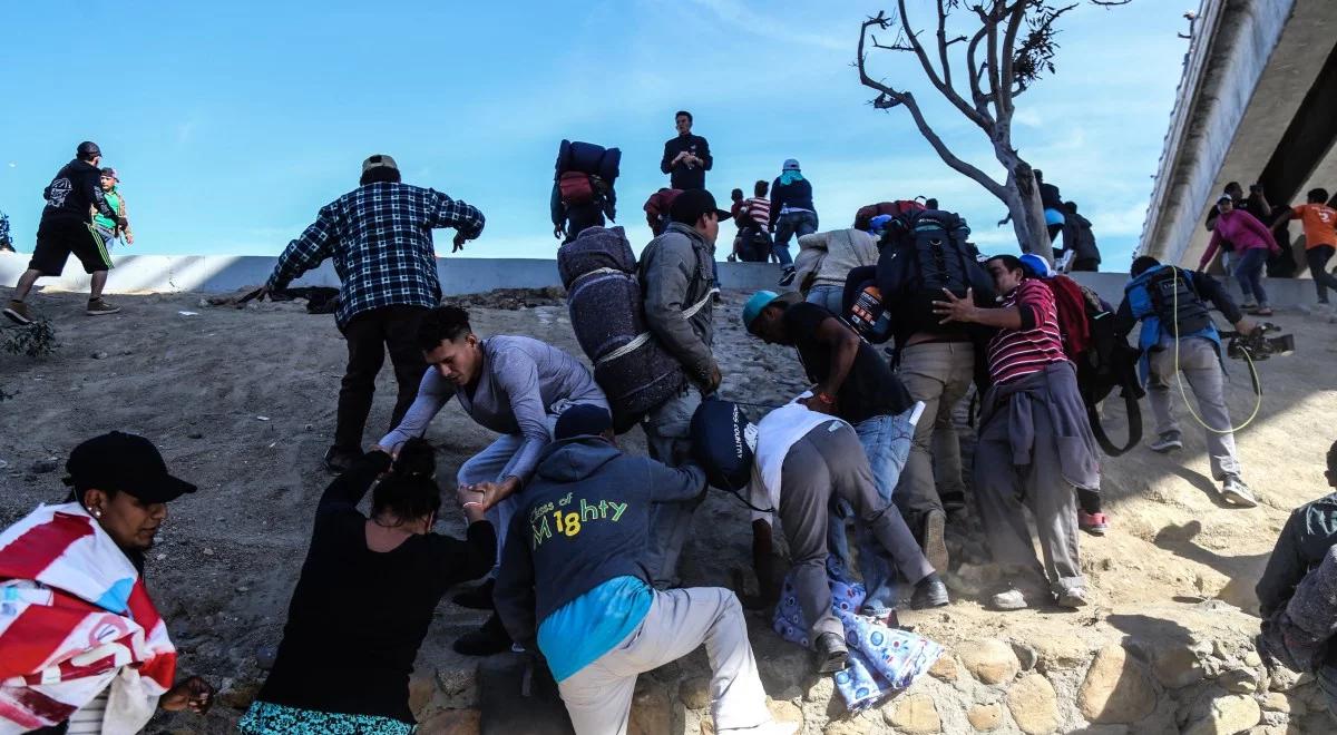 USA: aresztowano 42 migrantów, którzy sforsowali granicę z Meksykiem