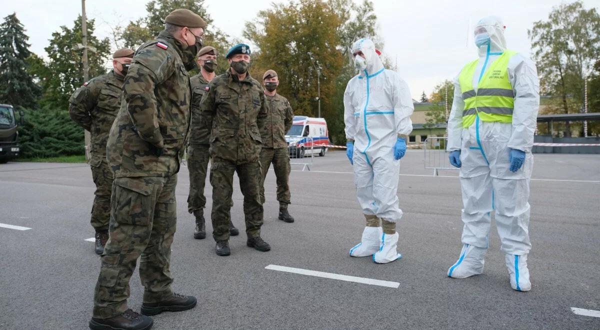 Szef MON: ok. 10 tys. żołnierzy zaangażowanych w walkę z pandemią