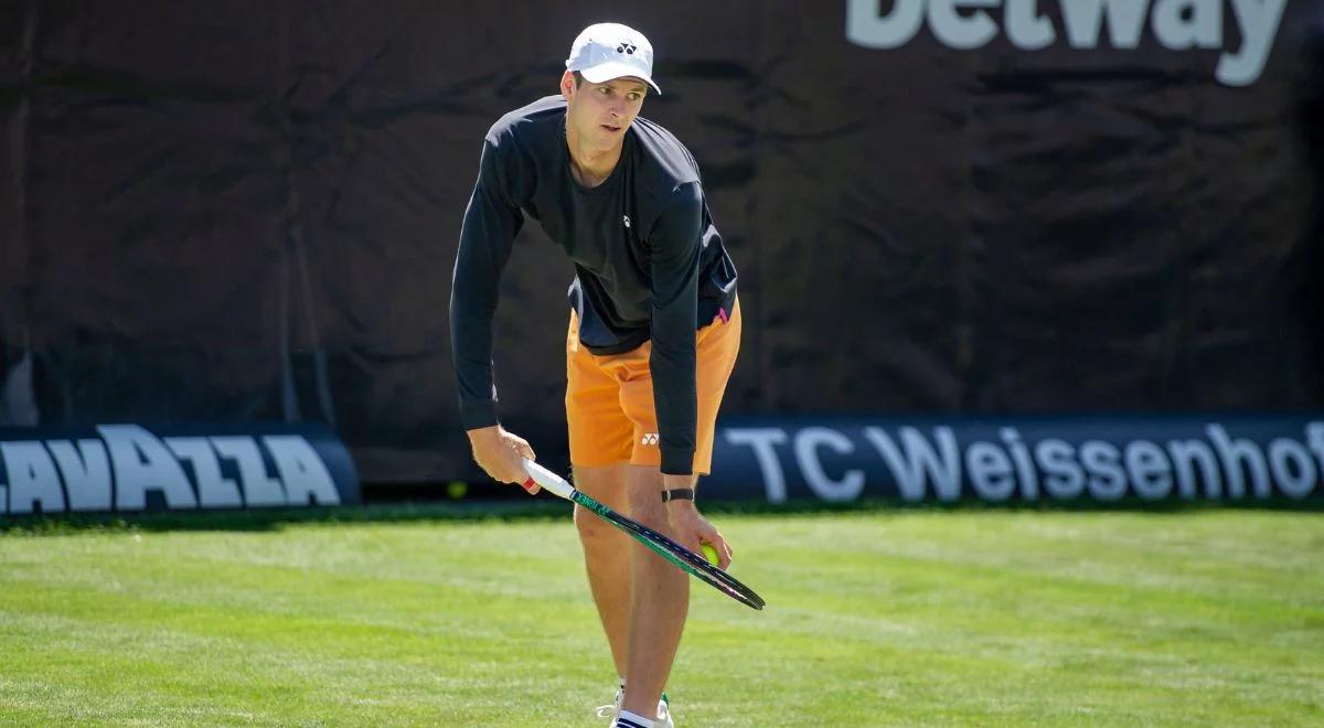 ATP Stuttgart: Hubert Hurkacz - Christopher O'Connell. Kiedy i o której ćwierćfinał Polaka?