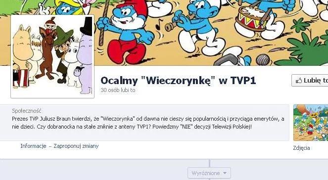Internauci apelują: ocalmy "Wieczorynkę" w TVP1!