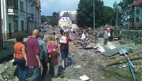 Wojsko pomaga powodzianom na Dolnym Śląsku