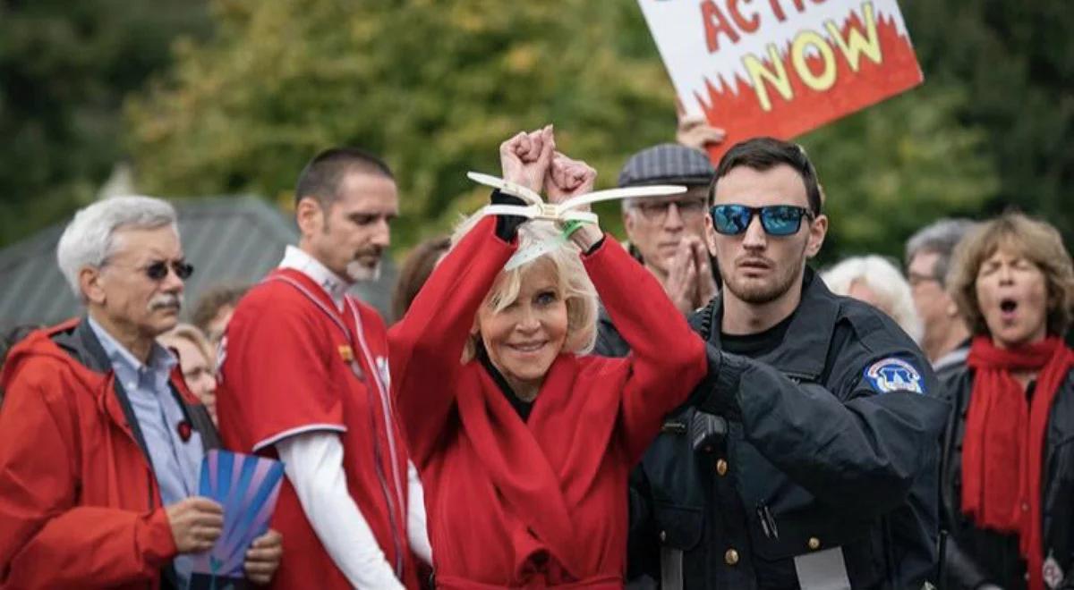 Stany Zjednoczone. Jane Fonda ponownie zatrzymana za udział w proteście