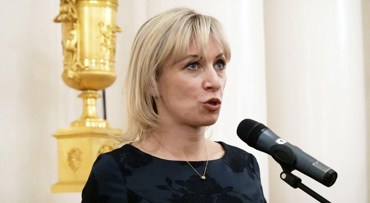 Antypolska propaganda Rosji. Zacharowa wskazuje Warszawę i OBWE