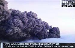 Ruch lotniczy w Polsce i Europie sparaliżowany