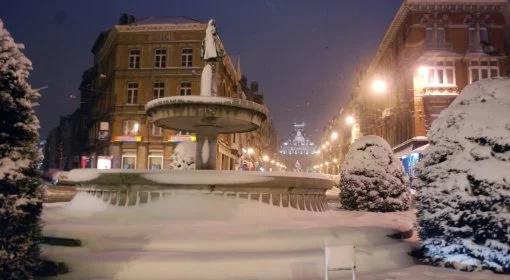 Zima w Belgii. Odwołane loty do Polski