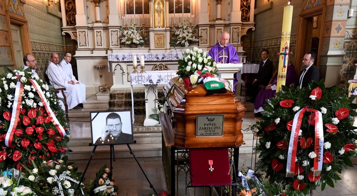 "Sen o Warszawie" towarzyszył Pawłowi Zarzecznemu w ostatniej drodze